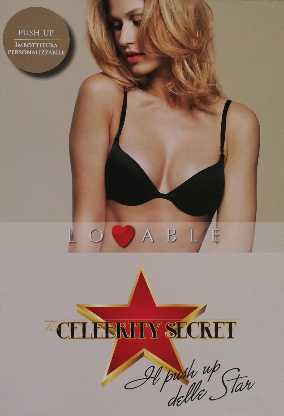 Reggiseno Push Up Celebrity Secret Lovable Art. 1.411.9